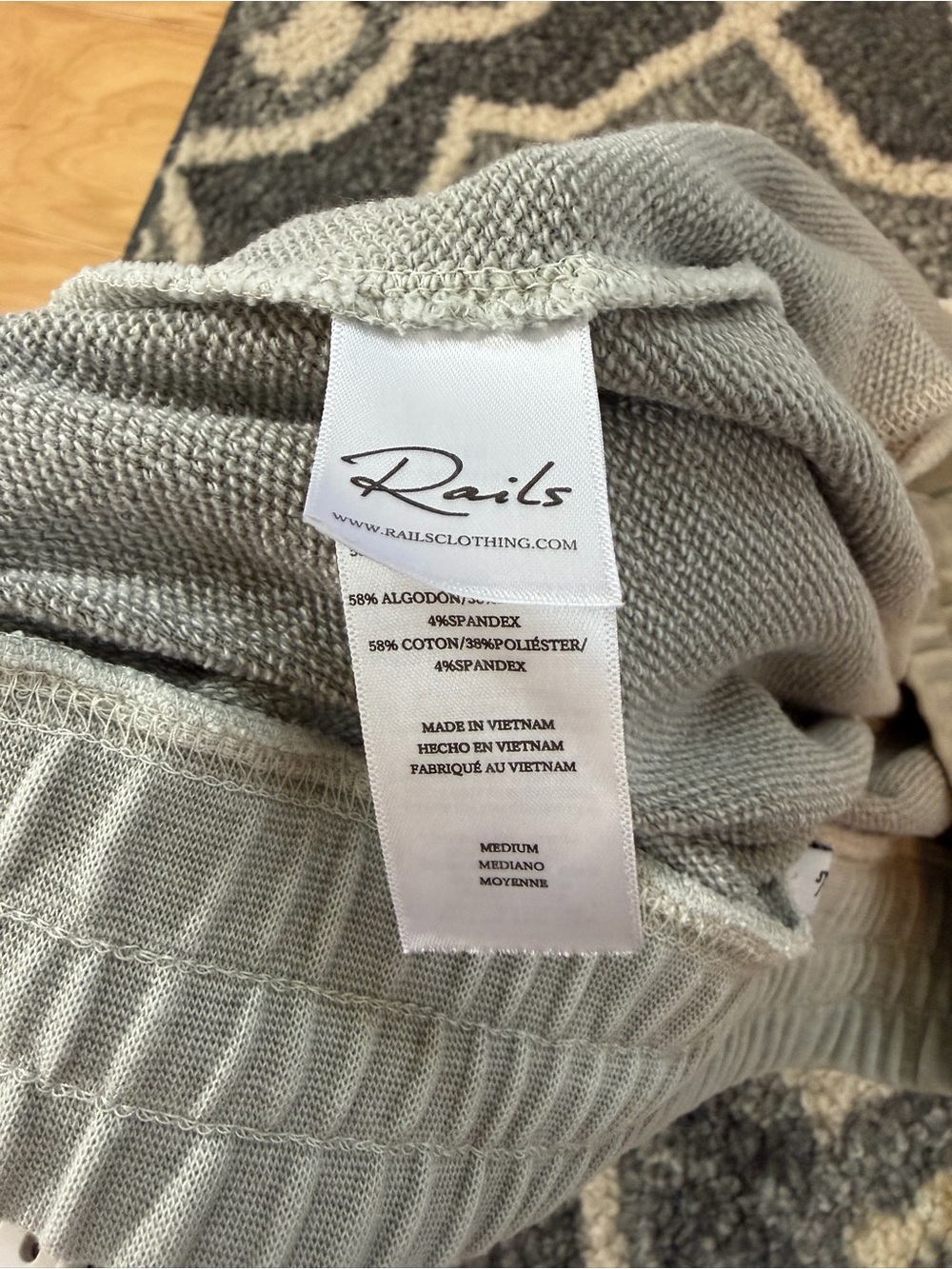 RAILS Relaxed Knit Oakland Jogger Sweat Pants | Size M - Picture 8 of 9